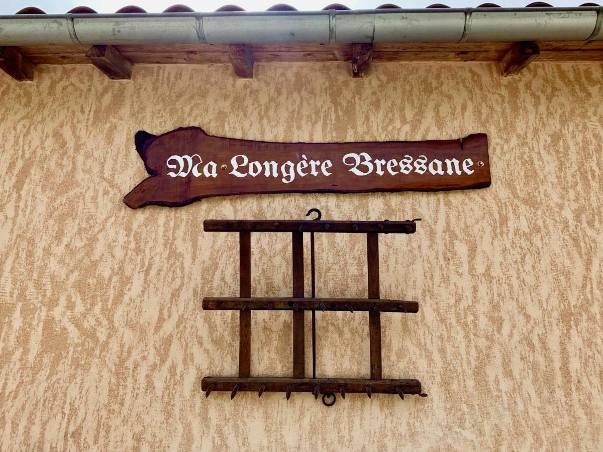 Hotel Ma Longere Bressane Chaveyriat Exterior foto